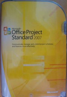 Microsoft Office 2007 Project Standard 076 03745