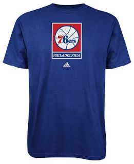 adidas NBA Shirt, Philadelphia 76ers Full Color Primary Logo Tee