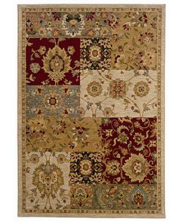 MANUFACTURERS CLOSEOUT Sphinx Area Rug, Perennial 1128A 78 Square