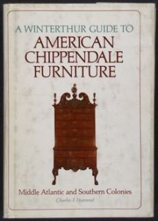 Chippendale Furniture. Middle Atlantic and Southern Colonies