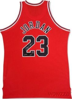 UDA Michael Jordan Signed Bulls 2009 HOF Jersey 75 123
