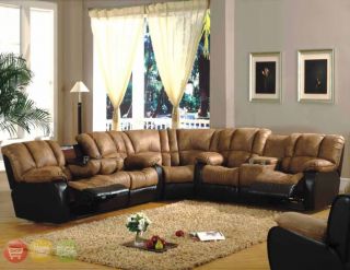 Halsey Sectional Sofa Love Seat Microfiber Couch New