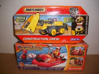 Matchbox Mega Rig Mighty World River Rescue Unit Action Figure
