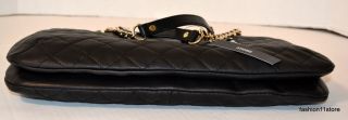 DKNY Quilted Nappa w Modern Lock Handbag Bolsa Sac Väska Handtasche