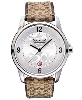 COACH CLASSIC SIGNATURE LARGE STRAP WATCH   All Watches   Jewelry