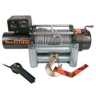 Mile Marker Electric Winch 76 50251 12000 lbs 3 8X100 Line Roller