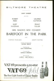 Premiered 10/23/63, this program for 2/65. Directed by Mike Nichols