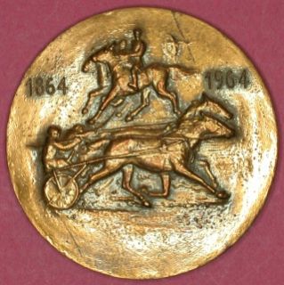 Horse Race Bronze Medal Encouragement À LÉlevage