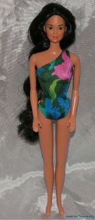 Beautiful Vintage Barbie 1985 TROPICAL MIKO Asian Doll Original Suit