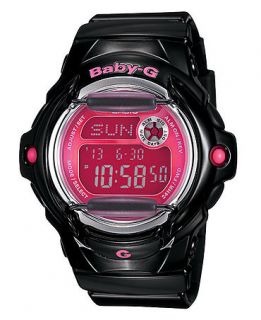 Baby G Watch, Womens Black Resin Strap BG169R 1B   All Watches