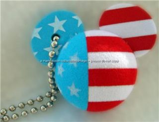 MICKEY MOUSE EAR ICON DANGLES~MICKEY MINNIE PIRATE PRINCESS US FLAG