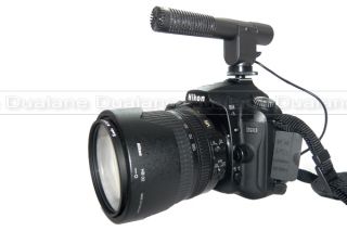 SG 108 Shotgun DV Stereo Microphone for Nikon DSLR D5100 D7000 D300S