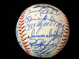 Angeles Dodgers Team Signed Baseball w Hideo Nomo Mike Piazza