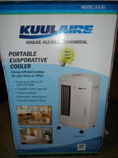 Kuulaire Portable Evaporative Cooling Unit with 100 Sq ft Cooling 170