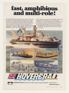 1985 British Hovercraft BH7 MK20 AP1 88 Amphibious Ad