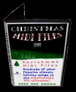 Christmas Music MIDI Files MIDI Karaoke Backing Tracks