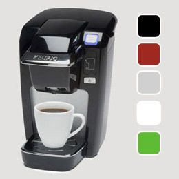 Keurig Mini Plus Coffee Brewer Drink Maker + 24 Tullys Coffee K Cups