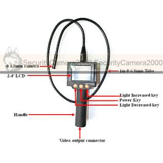 Mini 1/18″ CMOS Industrial Endoscope with 2.4 Color LCD Monitor