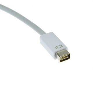 Mini DVI to s Video A V Adapter Cable Composite TV for Apple Notebook