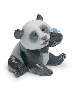 Lladro Collectible Figurine, A Happy Panda   Collectible Figurines