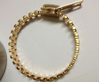 New Fashion Woman Punk Style Unique Gold Color Delicate Zipper