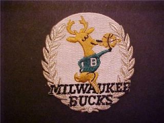 Milwaukee Bucks Vintage 2 5 inch Old Style Patch