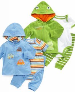First Impressions Baby Set, Baby Boys Hoodie, Bodysuit, and Sweatpants