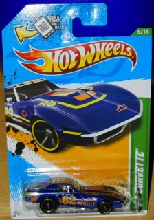 Hot Wheels 2012 Treasure Hunt 69 Corvette 5 15