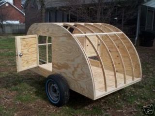 My finished 5 ft by 8 ft Teardrop Camper costs me about $600 . and