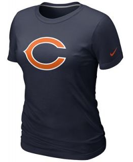 Nike Womens NFL T Shirt, Chicago Bears Logo Tee