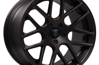 Ford Mustang GT Rohana RC26 Concave Black Staggered Wheels Rims