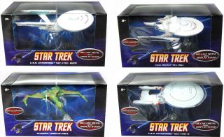 Star Trek Hot Wheels Diecast Spaceships Set of 4 Set B
