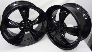 2010 Black Camaro Wheels 20x8 5 20x10 20 inch Deep Dish 20 2011 2012