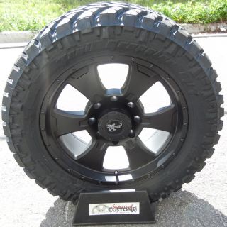 20 Black Procomp Wheels 33 Nitto Trail Tire Chevy Silverado GMC 2500