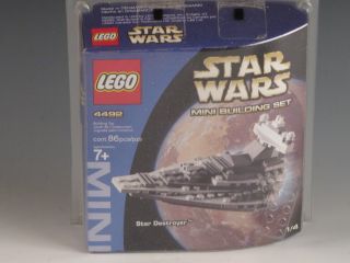 Lego Star Wars Mini Building Sets 4492 4493 4494 Star Destroyer Sith