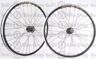 Weinmann DP18 Machined Track Bicycle Wheels Black Deep V Fixed