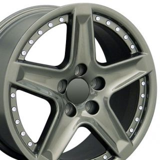 17 TL Rivet Wheels Gunmetal Set of 4 Rims Fits Acura