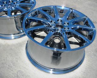 STOCK 4 18 & 19 FACTORY GM CADILLAC STS V STS OEM CHROME WHEELS RIMS