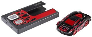 Features of Hot Wheels RC Stealth Rides Racing Car   Black with Red