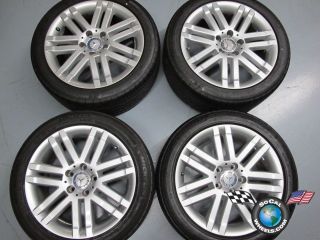 Four 08 11 Mercedes MBZ C300 Factory 17 Wheels Tires Rims 65522 W204