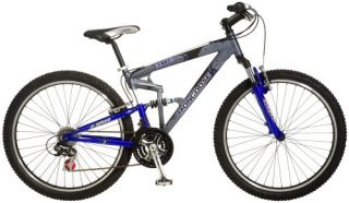 Mongoose Exile Dual Suspension Mountain Bike 26 Inch Wheels FREE S&H