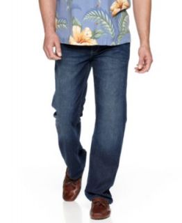 Tommy Bahama Big and Tall Jeans, Classic Island Ease Overdye Jeans
