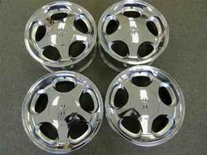 95 96 97 98 Ford Mustang Refinished Chrome 17 Rims Wheels Set