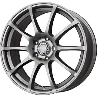 Drag Wheels DR 49 18X8 5/114.3 +35 offset Charcoal Gray Full Rim
