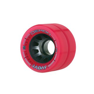Radar Demon Roller Skate Wheels 2011 62mm Pink 95A 2011 New