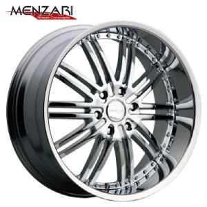 26 inch Menzari Vim Chrome Wheels Rims 6x135 Ford F150