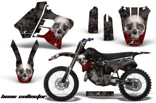 Plate Background Graphic Decal Kit Yamaha YZ 125 250 93 95 Bck