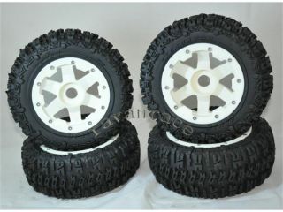 Mud on Off Road Wheels Tires for 1 5 HPI Baja 5T 5SC 4P