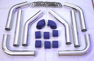 MK1 2 25 Starion Conquest Universal Turbo Intercooler Piping Pipe Kit