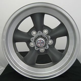 15x10 Gray Wheels Rims Torq Thrust D 5x4 5